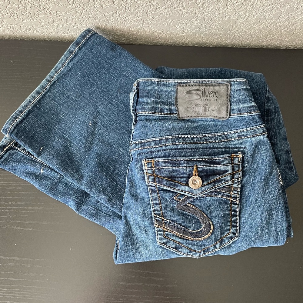 Silver jeans